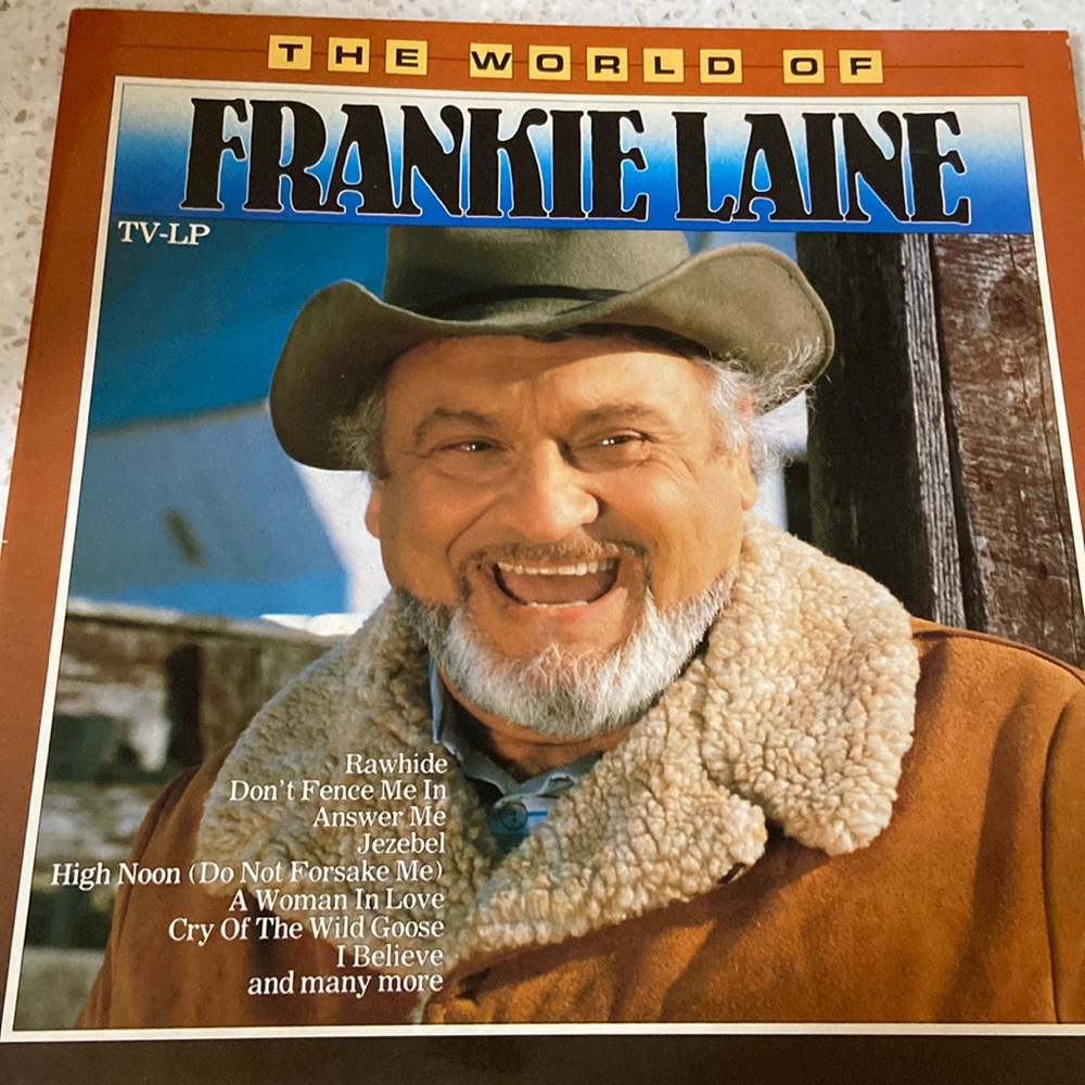 “The world of Frankie Lane” Vintage Vinyl Album